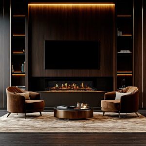 Ortal: Holographic 60 Linear Gas Fireplace