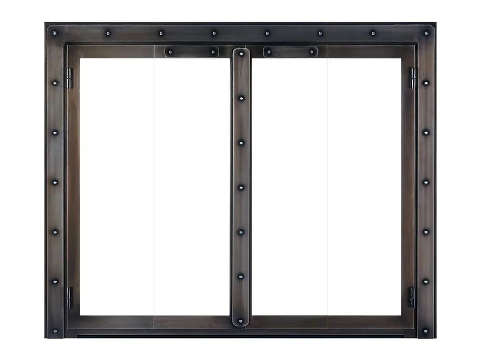 Design Specialties Black Rock fireplace door