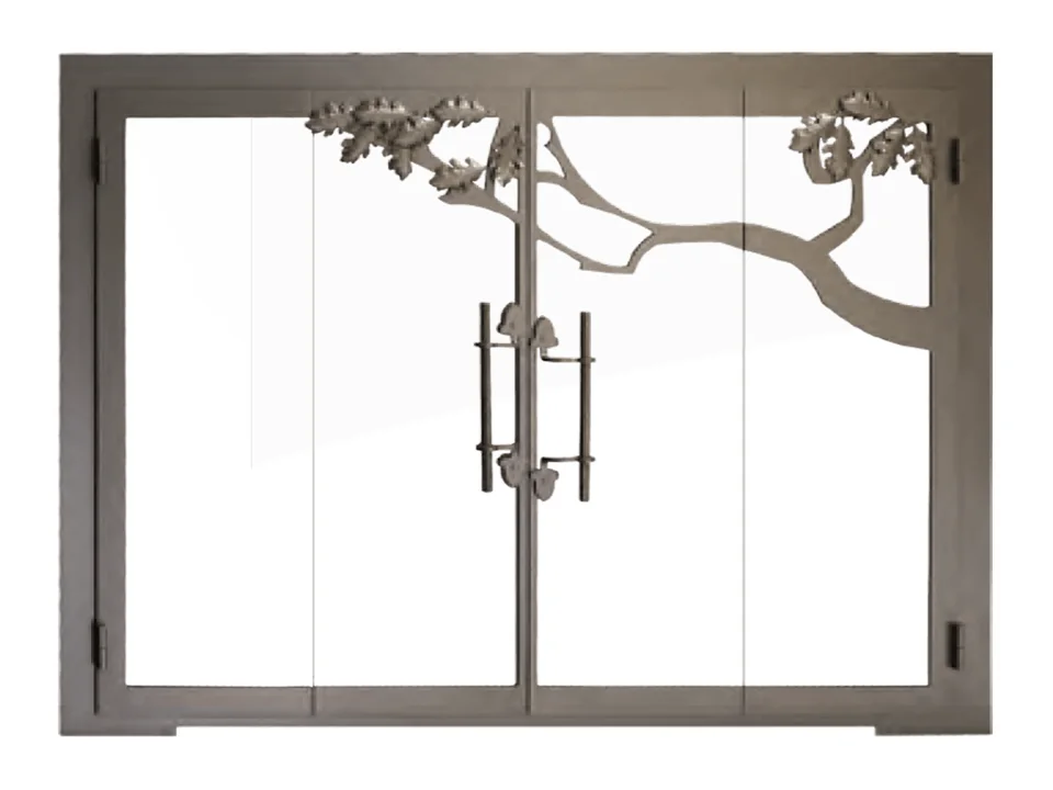 Design Specialties Oak Tree fireplace door